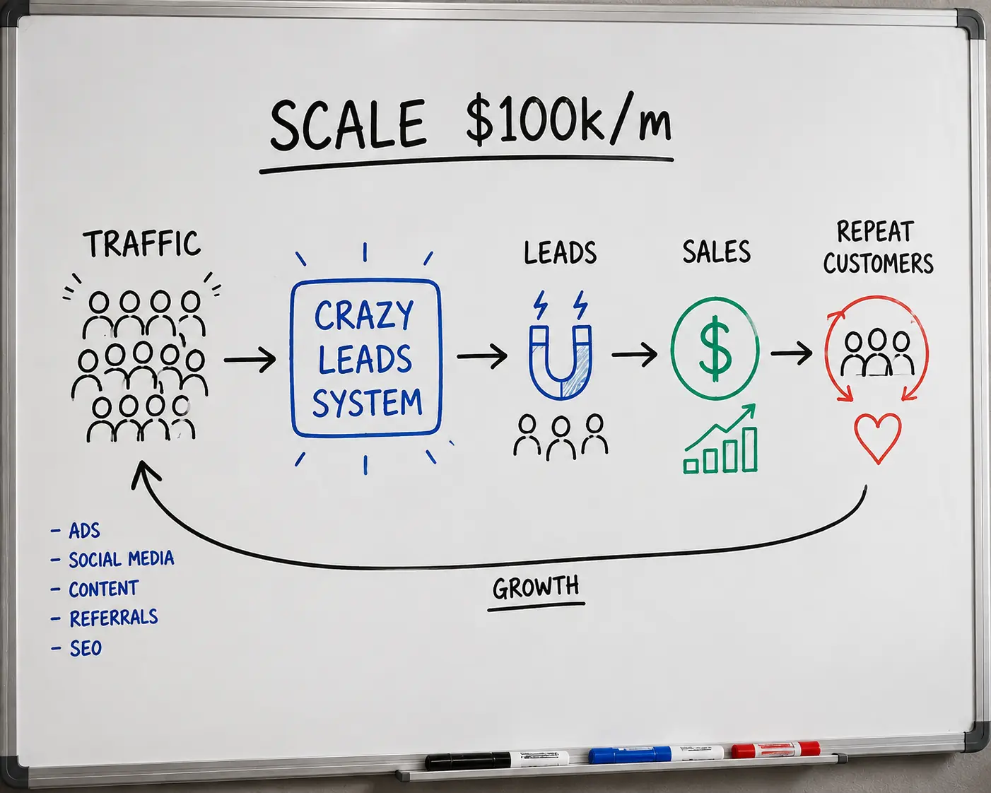 The Crazy Leads System