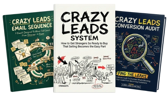 The Crazy Leads System book trio