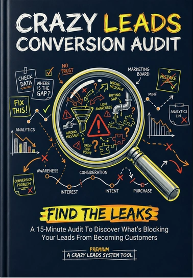 Crazy Leads Conversion Audit book
